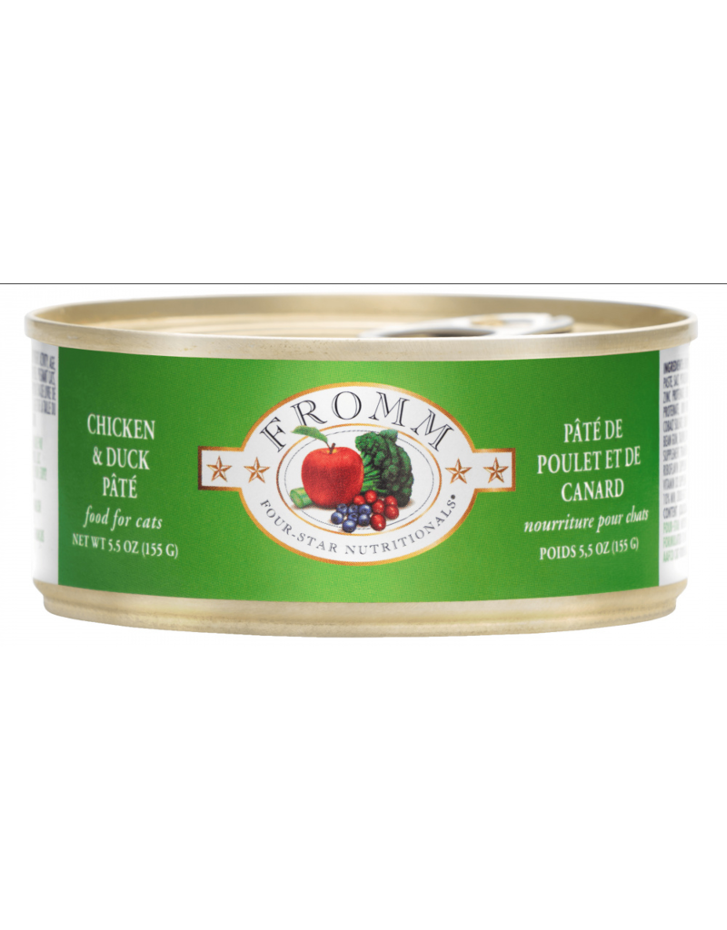 Fromm Fromm Four Star Canned Cat Food Chicken & Duck Pate 5.5 oz single