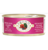 Fromm Fromm Four Star Canned Cat Food CASE Chicken, Duck & Salmon Pate 5.5 oz