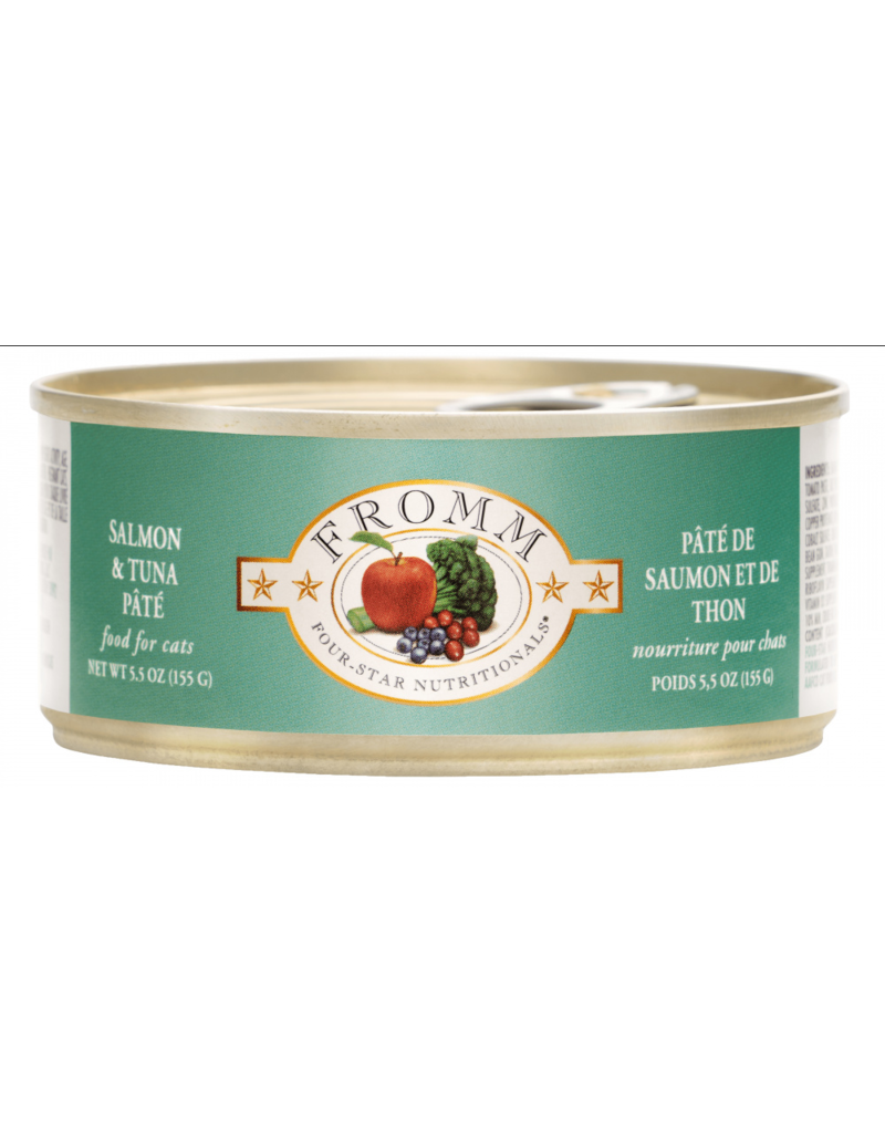 Fromm Fromm Four Star Canned Cat Food CASE Salmon & Tuna Pate 5.5 oz