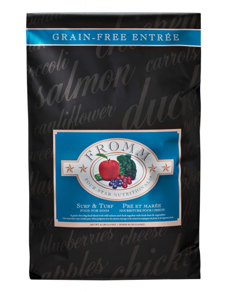 Fromm Fromm Four Star Grain Free Dog Kibble Surf & Turf 12 lb
