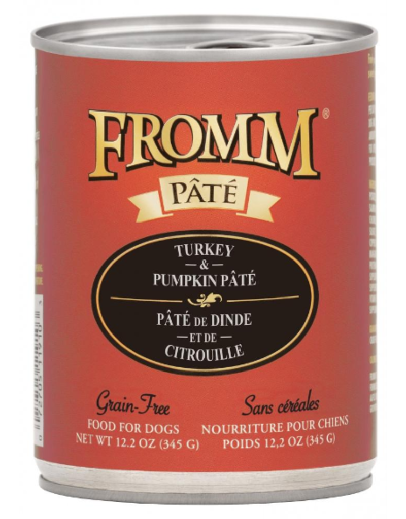 Fromm Fromm Gold Canned Dog Food | Turkey & Pumpkin Pate 12.2 oz