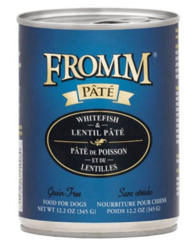 Fromm Fromm Gold Canned Dog Food | Whitefish & Lentil Pate 12.2 oz