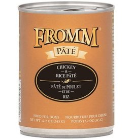 Fromm Fromm Gold Canned Dog Food | Chicken & Rice Pate 12.2 oz