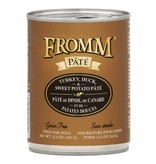 Fromm Fromm Gold Canned Dog Food | Turkey Duck & Sweet Potato Pate 12.2 oz CASE