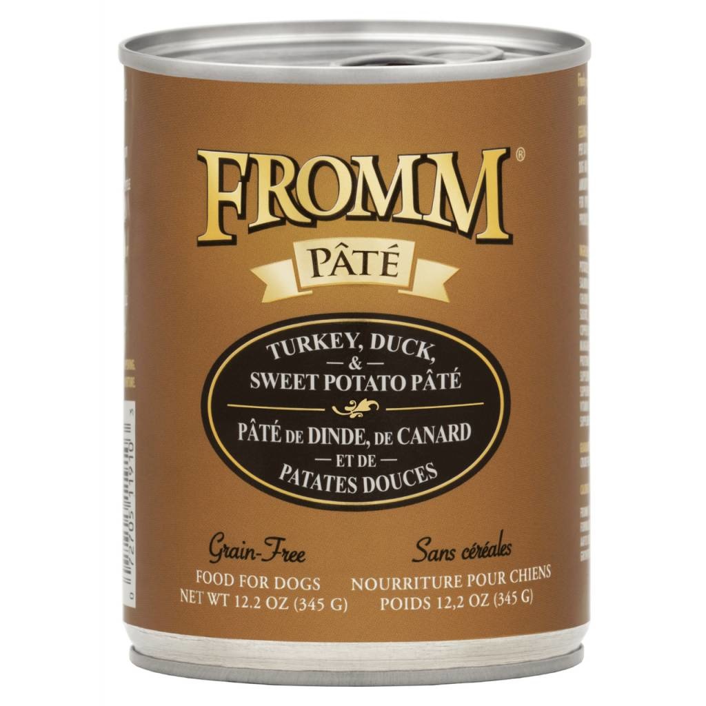 fromm dog food duck and sweet potato