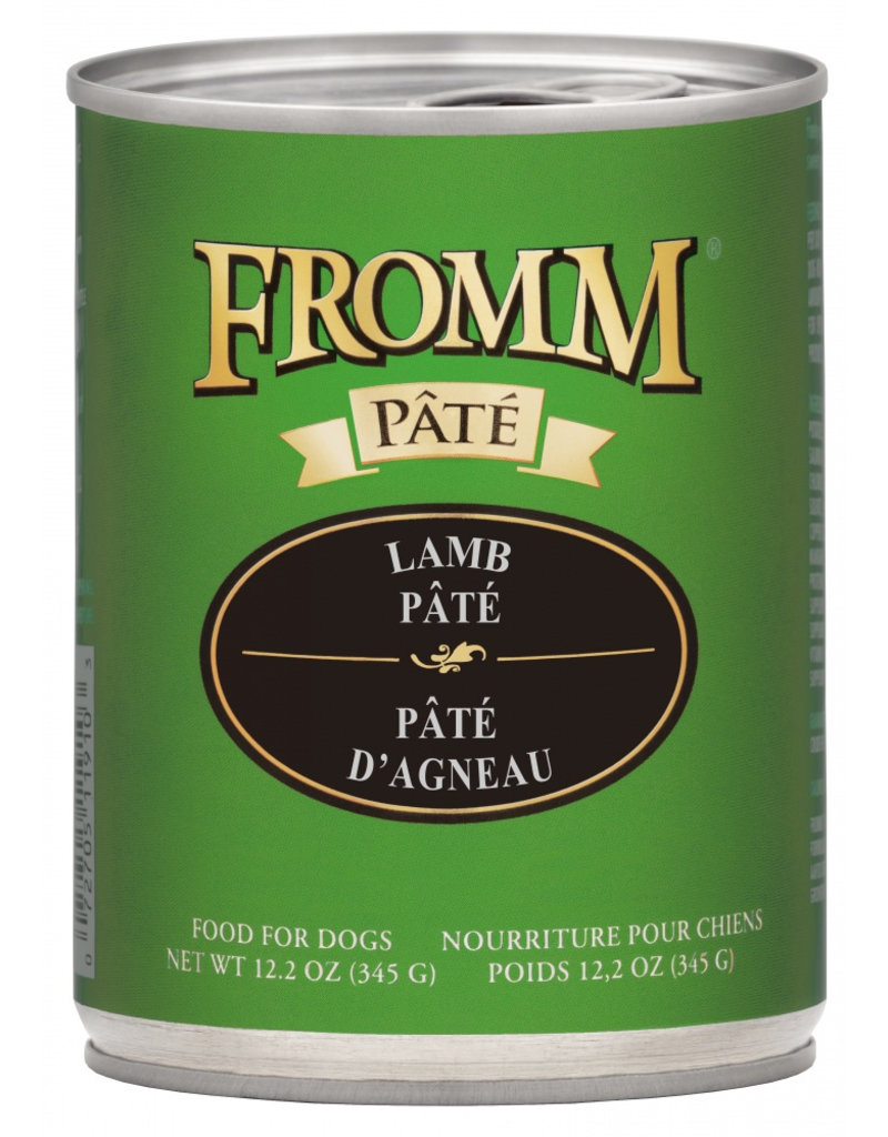 Fromm Fromm Gold Canned Dog Food | Lamb Pate 12.2 oz CASE