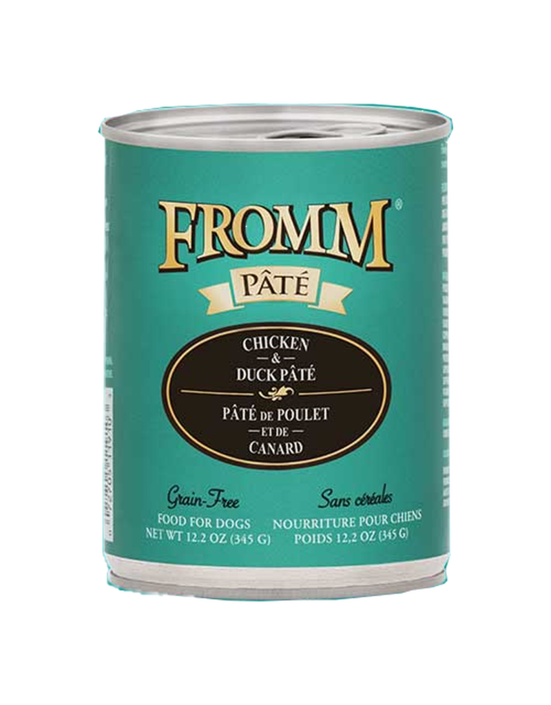 Fromm Fromm Gold Canned Dog Food | Chicken & Duck Pate 12.2 oz CASE