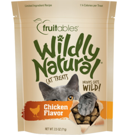 Fruitables Fruitables Wildly Natural Cat Treats Free Range Chicken Flavor 2.5 oz