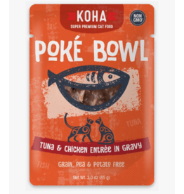 Koha Koha Cat Poke Bowl Tuna & Chicken Pouch 3 oz single