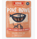 Koha Koha Cat Poke Bowl Tuna & Salmon Pouch 3 oz CASE