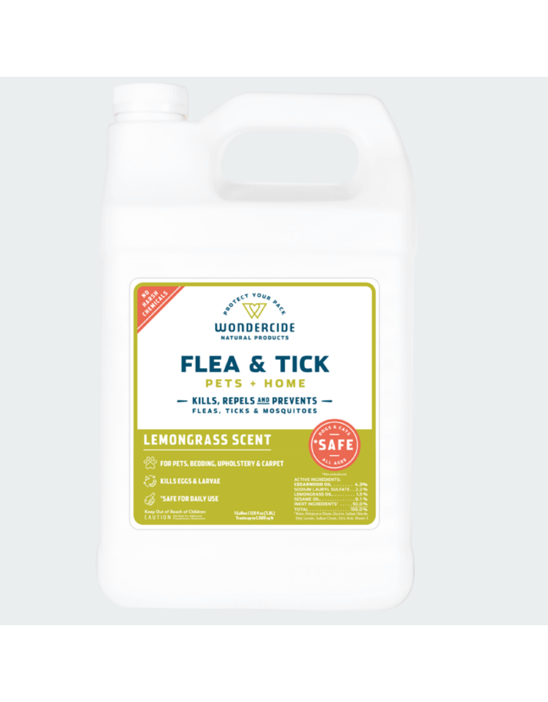 Wondercide Wondercide Flea & Tick Spray | Lemongrass & Cedar 128 oz