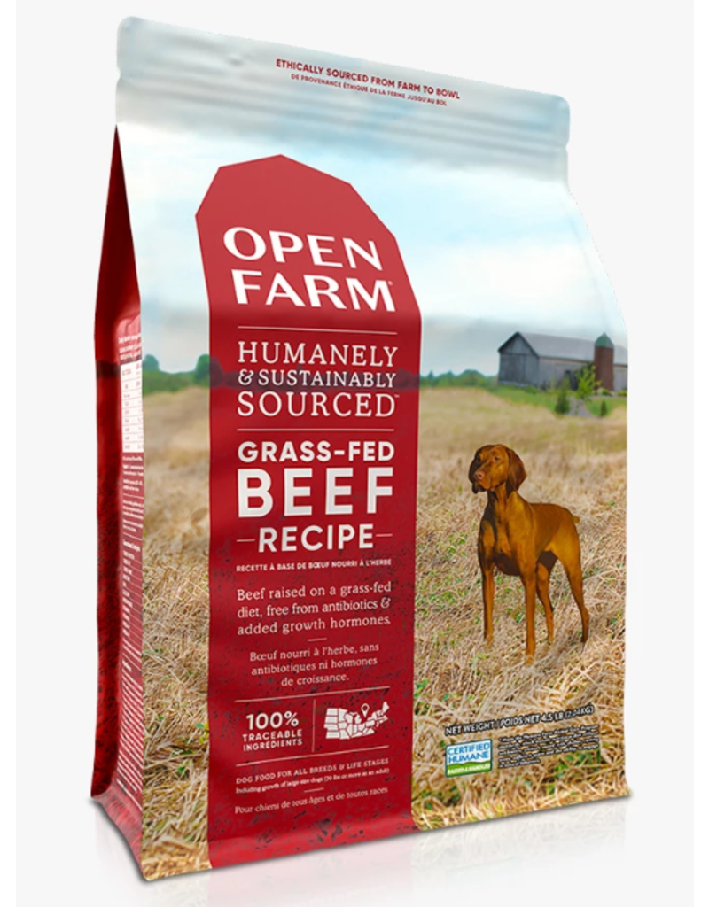 Open Farm Grass Fed Beef Rustic Stew Wet Dog Food OK Feed Pet Supply