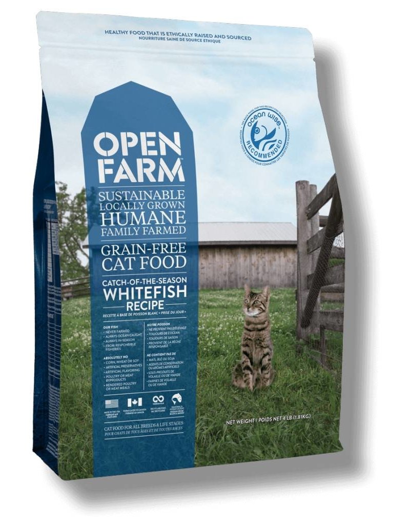 Open Farm Open Farm GF Cat Kibble Whitefish 8 lb