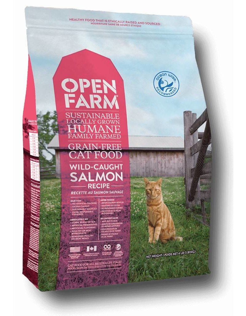 Open Farm Open Farm GF Cat Kibble Salmon 8 lb
