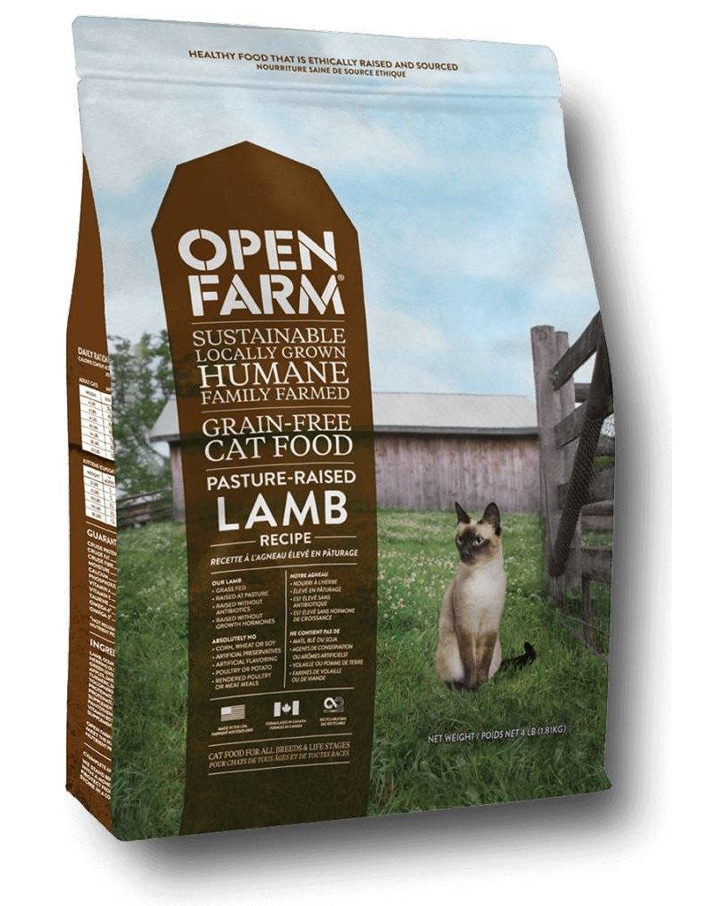 Open Farm Open Farm GF Cat Kibble Lamb 8 lb
