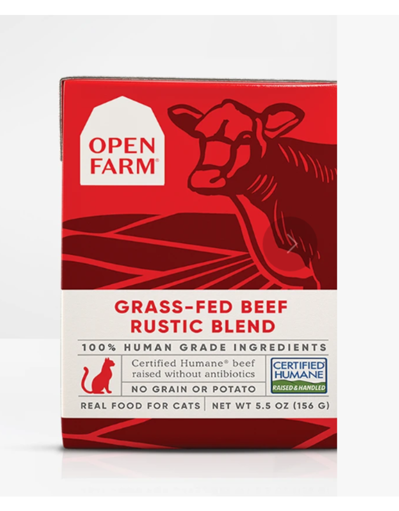 Open Farm Open Farm Rustic Blend Canned Cat Food | Beef 5.5 oz
