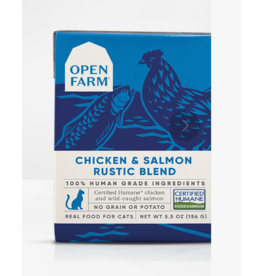 Open Farm Open Farm Rustic Blend Canned Cat Food | Chicken & Salmon 5.5 oz