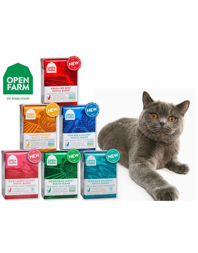 Open Farm Open Farm Cat Rustic Blend Turkey 5.5 oz CASE