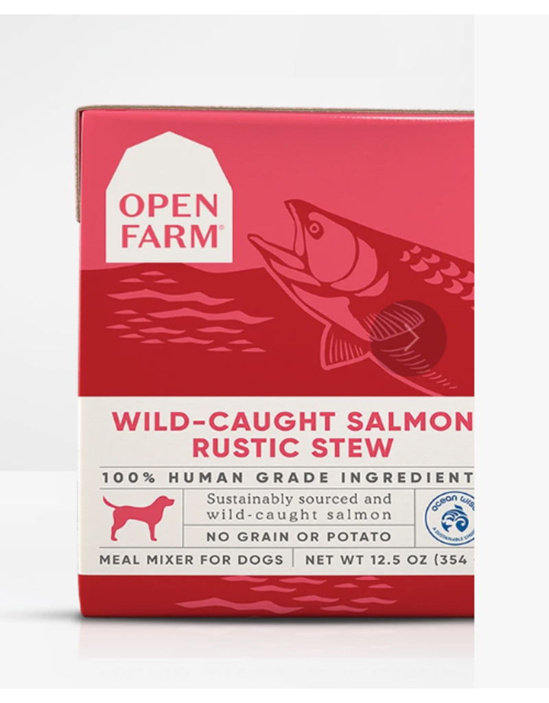 Open Farm Open Farm Dog Rustic Stew Salmon 12.5 oz CASE