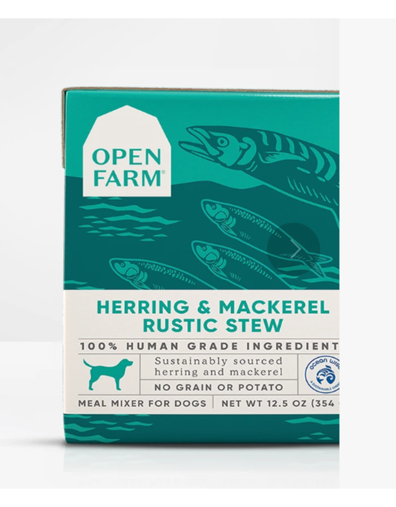 Open Farm Open Farm Dog Rustic Stew Herring & Mackerel 12.5 oz CASE