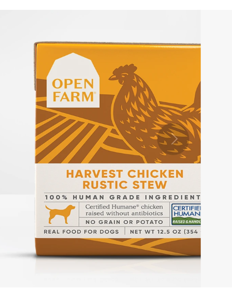 Open Farm Open Farm Dog Rustic Stew Chicken 12.5 oz CASE