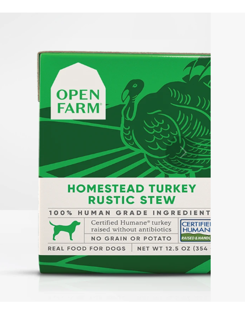 Open Farm Open Farm Dog Rustic Stew Turkey 12.5 oz CASE