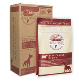 Steve's Real Food The Pet Beastro Steve's Real Food Frozen Dog & Cat Nuggets Beef 9.75 lbs For Raw Feeding and High Protein Diets (*Frozen Products for Local Delivery or In-Store Pickup Only. *)