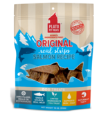 Plato Plato Dog Jerky Treats Organic Salmon Strips 18 oz