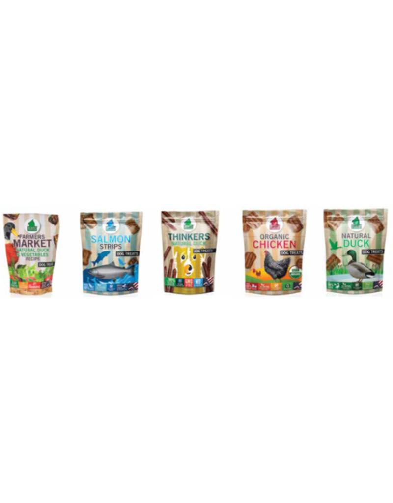 Plato Plato Dog Jerky Treats Organic Salmon Strips 18 oz