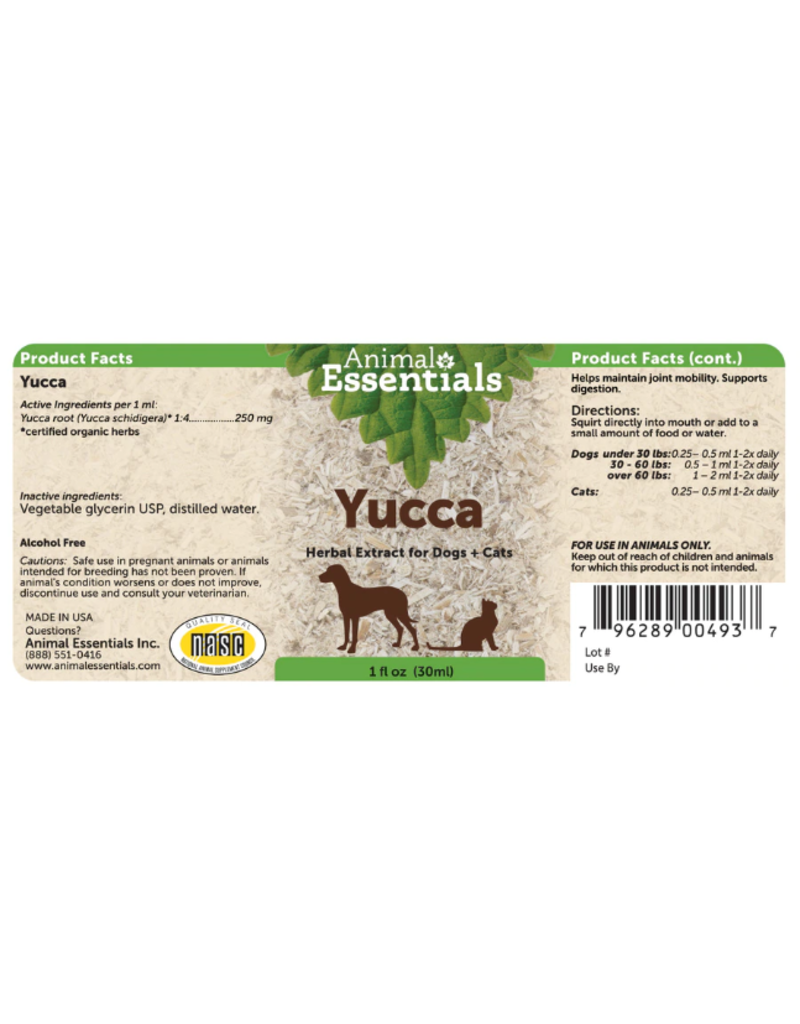 Animal Essentials Animal Essentials Supplements | Yucca 2 oz