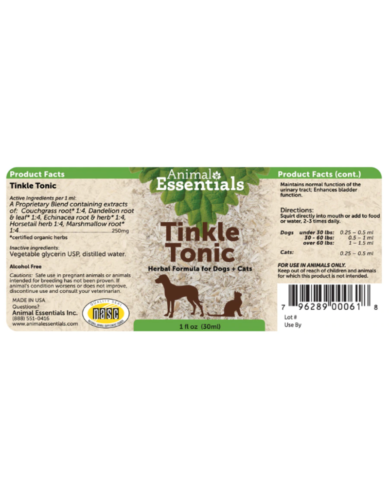 Animal Essentials Animal Essentials Supplements | Tinkle Tonic 2 oz