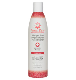 Aroma Paws Aroma Paws Dog Shampoo & Conditioner | Lavender Neem Hot Spot Relief 13.5 oz