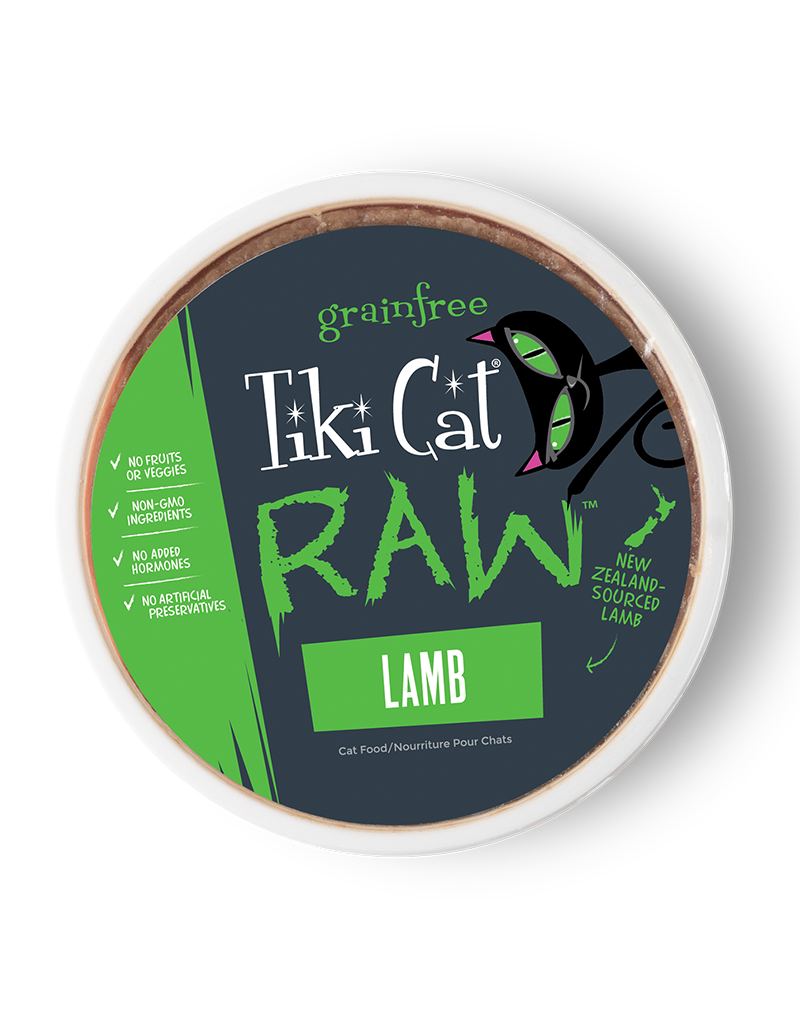 Tiki Cat Tiki Cat Raw Frozen Cat Food CASE | Lamb 24 oz (*Frozen Products for Local Delivery or In-Store Pickup Only. *)