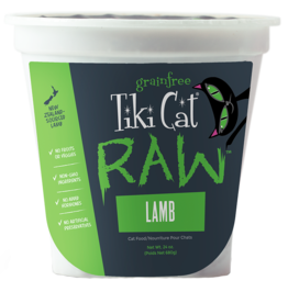 Tiki Cat Tiki Cat Raw Frozen Cat Food CASE | Lamb 24 oz (*Frozen Products for Local Delivery or In-Store Pickup Only. *)