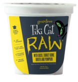 Tiki Cat Tiki Cat Raw Frozen Cat Food CASE | Duck, Turkey Bone Broth & Pumpkin 24 oz (*Frozen Products for Local Delivery or In-Store Pickup Only. *)