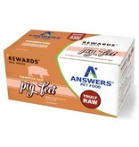 Answer's Pet Food Answers Rewards | Fermented Raw Pig Feet Halves for Dogs 4 ct single (*Frozen Products for Local Delivery or In-Store Pickup Only. *)