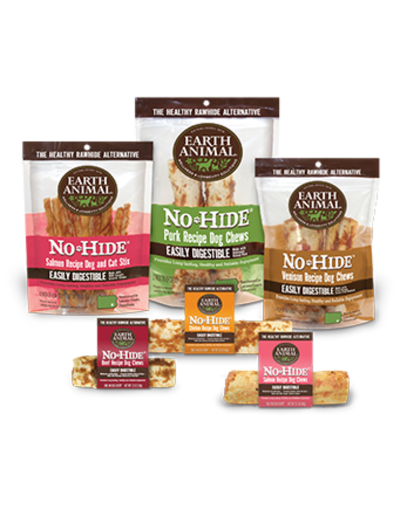Earth Animal Earth Animal No Hide Dog Chews Beef 4 in single