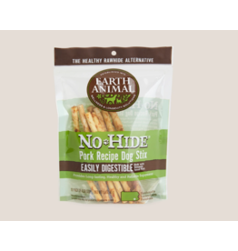 Earth Animal Earth Animal No Hide Stix Pork 4.5 in 10 pk (1.6 oz)