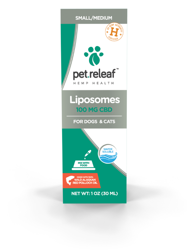 Pet Releaf Pet Releaf Liposome Hemp Oil 100 mg (1 oz)