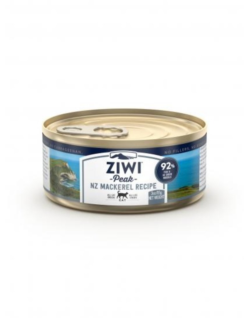 Ziwipeak ZiwiPeak Canned Cat Food Mackerel 3 oz CASE