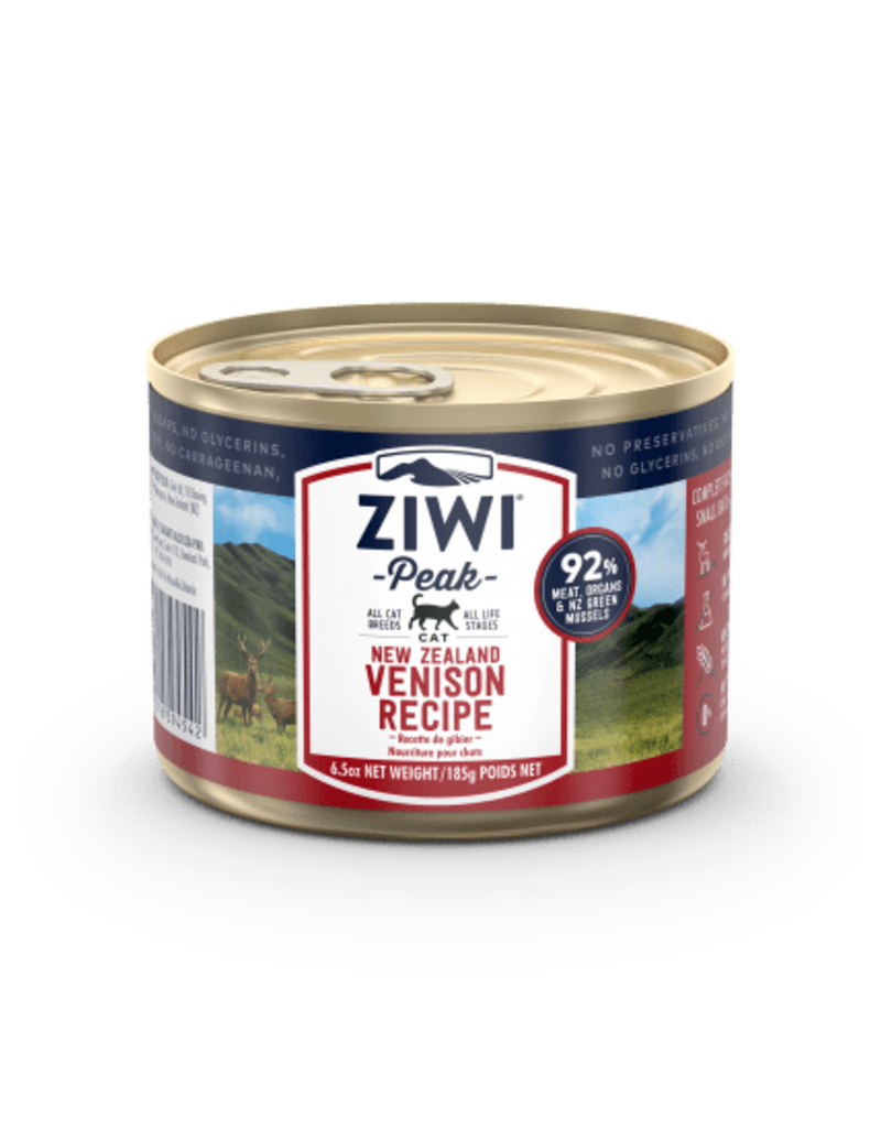 Ziwipeak ZiwiPeak Canned Cat Food Venison 6.5 oz single