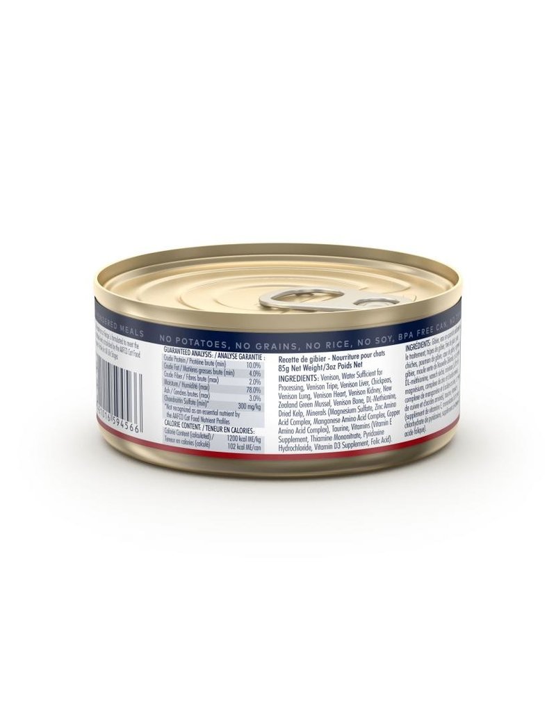 Ziwipeak Ziwipeak Canned Cat Food | Venison 3 oz single