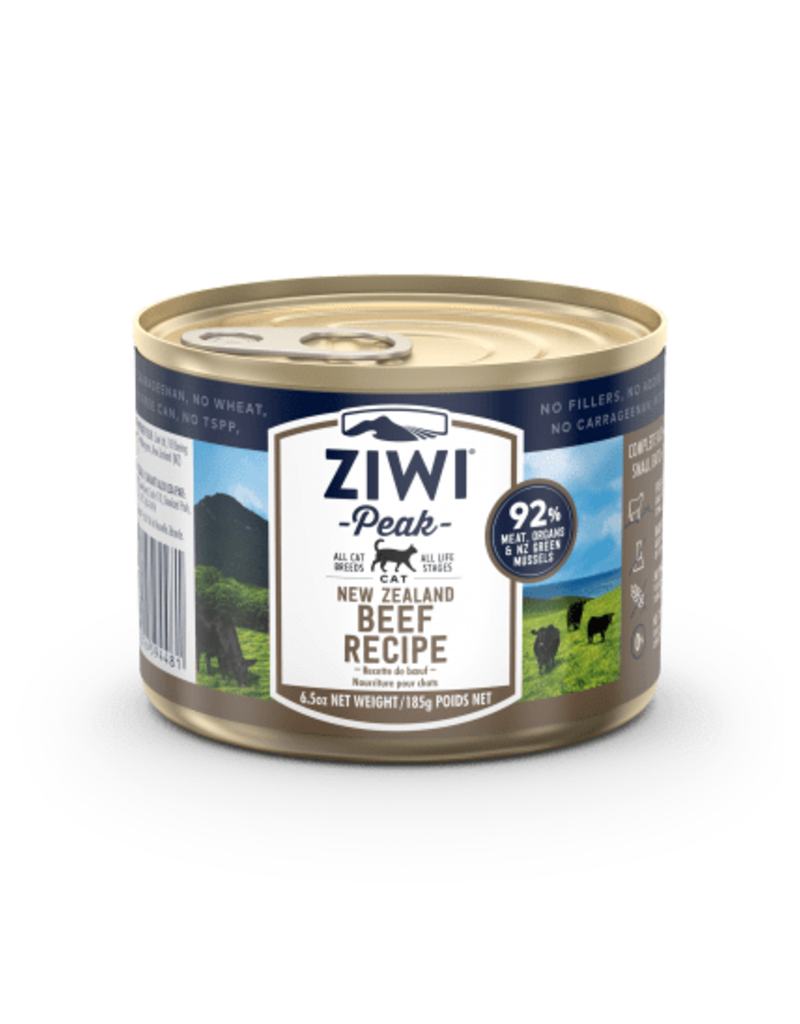 Ziwipeak ZiwiPeak Canned Cat Food Beef 6.5 oz single