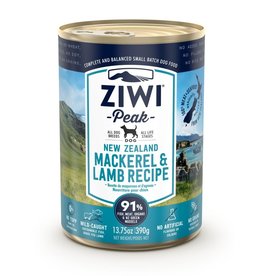 Ziwipeak ZiwiPeak Canned Dog Food Mackerel & Lamb 13.75 oz CASE