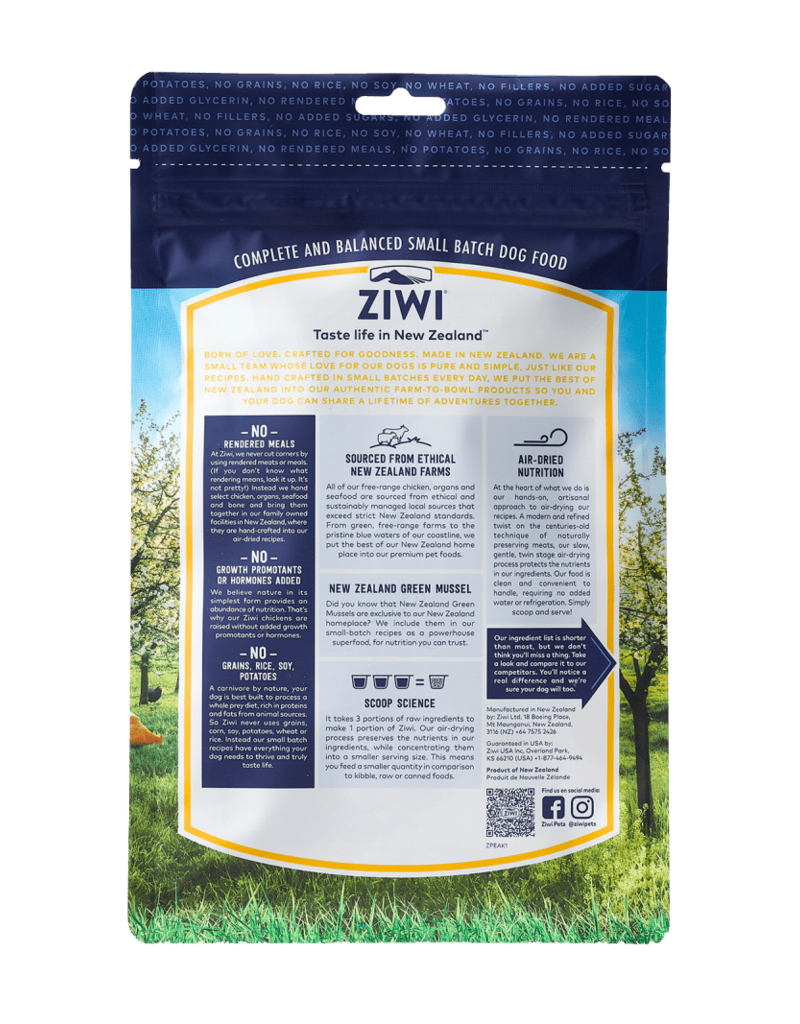 Ziwipeak ZiwiPeak Air-Dried Dog Food Chicken 8.8 lb