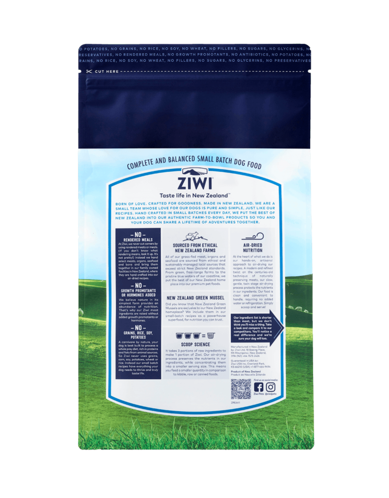 Ziwipeak ZiwiPeak Air-Dried Dog Food Lamb 8.8 lb