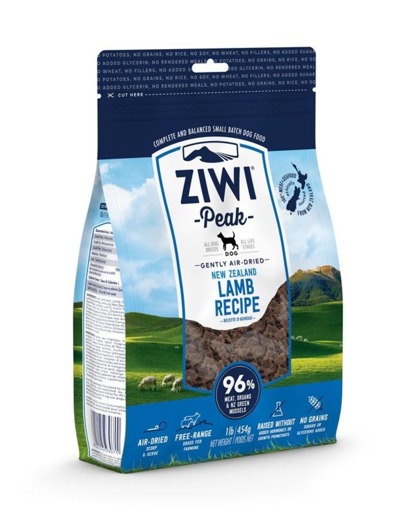 Ziwipeak ZiwiPeak Air-Dried Dog Food Lamb 5.5 lb