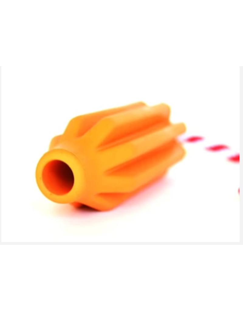 SodaPup SodaPup Rocket Pop Dog Toy Orange Large