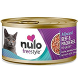 Nulo Nulo FreeStyle Canned Cat Food | Minced Beef & Mackerel 3 oz single
