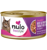 Nulo Nulo FreeStyle Canned Cat Food | Shredded Beef & Trout 3 oz single